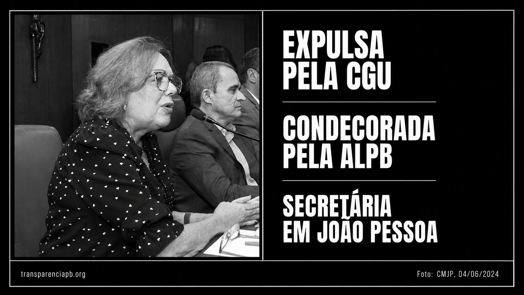 Maria do Socorro Gadelha Campos de Lira, Secretária Municipal de Habitação Social de João Pessoa, em audiência pública na Câmara Municipal em 04/06/2024.